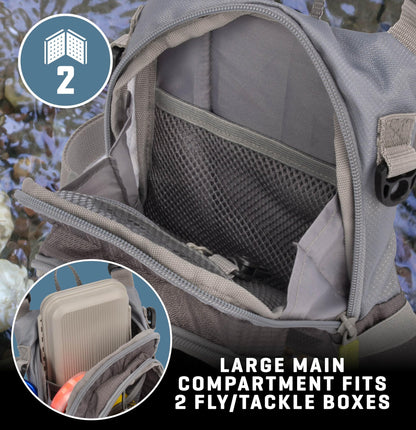Allen Company Bear Creek Micro Fly Fishing Chest Pack