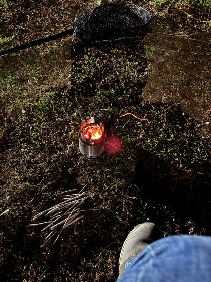 Solo Stove Lite - Portable Camping Hiking and Survival Stove | Powerful Efficient Wood Burning and Low Smoke | Gassification Rocket Stove for Quick Boil | Compact 4.2 Inches and Lightweight 9 Ounces