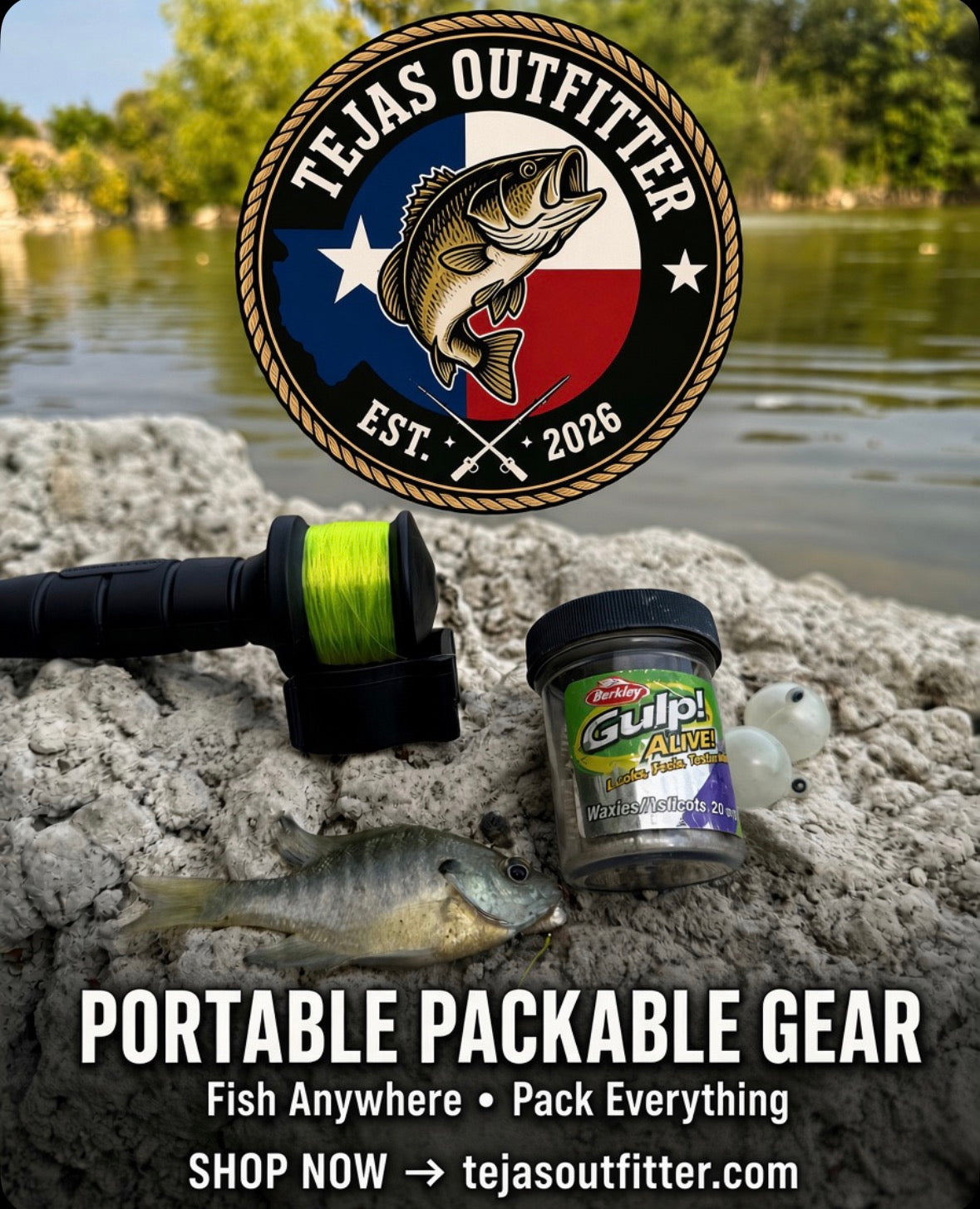 KA-BAR Backpack Kaster Fishing Kit
